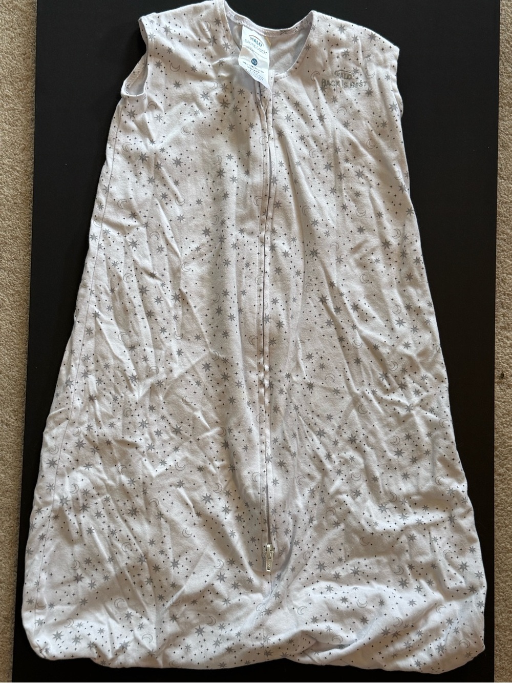 HALO Moon & Star Sleeveless Zip Sleep Sack